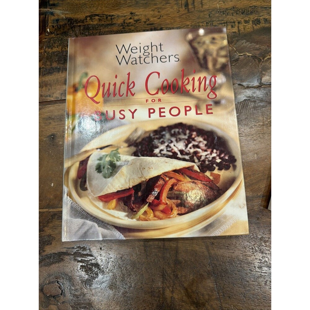 VINTAGE Weight Watchers Healthy Busy People 1999 Cookbook Recipes Cooking